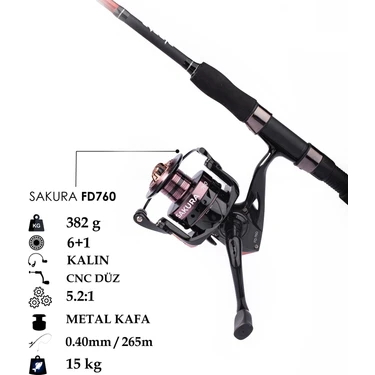 Alesta Sakura FD-760 Al Kafa Cnc Kol 6+1 Bb Fiyatı