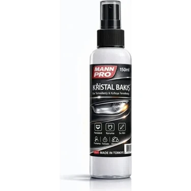 MANN Pro-Kararmış Farları 50 saniyede içinde Yenileyen Nano Kristal sıvı 150 ML (Far