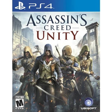 Ubisoft Assassin's Creed Unity Aksiyon Macera Oyunu PS4 Yetişkinler İçin Tek Oyuncu