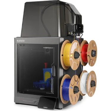 Elegoo Centauri Carbon 2 Combo FDM 3D Yazıcı Kapalı Kasa Yapısı ile Yüksek Hızda
