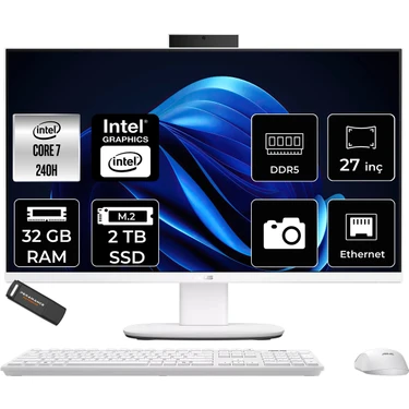 Asus V470 Core 7 240H All In One Bilgisayar 32GB RAM 2TB SSD Fiyatı