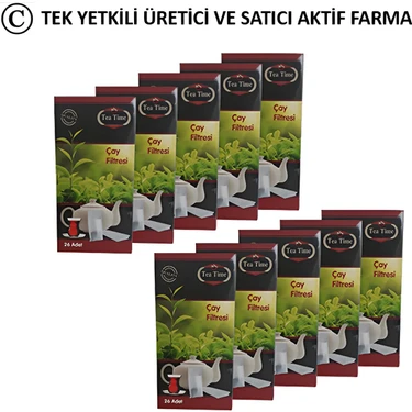 Tea Time Çay Demleme Poşeti Filtresi 10'lu Paket 260