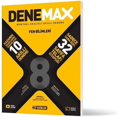 Hız Yayınları Denemax 8. Sınıf Fen Bilimleri 10’lu Akıllı