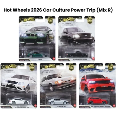 Hot Wheels Premium Car Culture Power Trip Seti 5'li Set Fiyatı