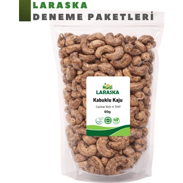 Laraska Kabuklu Zarlı Kaju 40G Taze Jumbo Cashew Nuts In Shell Deneme