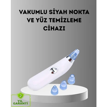 TeknoKapsül Siyah Nokta ve Gözenek Temizleyici Vakumlu Cihaz – Masajlı Derin Temizlik