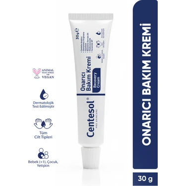 Centesol Recovery Cream Onarıcı Cilt Bakım Kremi Cica Krem 30