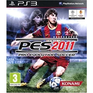 Konami Pes 2011 Ps3 Oyun Pes 11 Plastation 3 Oyun Pro Evolution