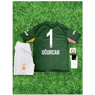 Quaxram Uğurcan Çakır 1 Gâlatâsaray 25-26 Sezon 4'lü Set Kaleci Çocuk Futbol Forması