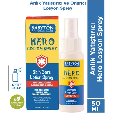 Babyton Anlık Yatıştırıcı Hero Losyon Sprey 50