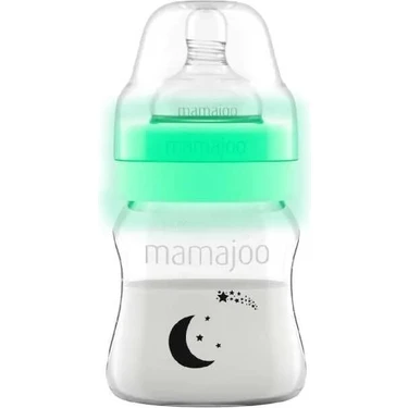 Mamajoo Gece & Gündüz Antikolik Biberon 160 ml 0 Ay+ | Yavaş