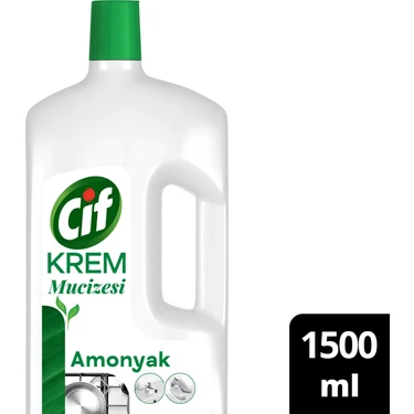 Cif Krem Mucize Yüzey Temizleyici Amonyak 1500