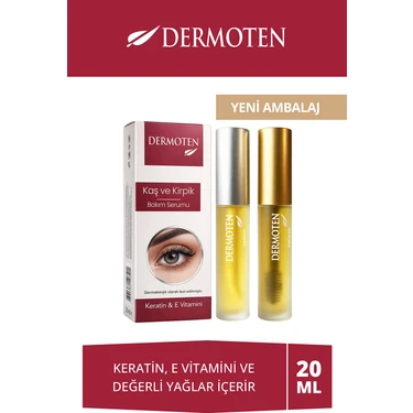Dermoten Kaş & Kirpik Bakım Yağı 20