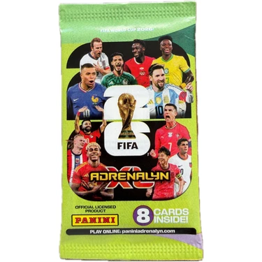 Panini Dünya Kupası Fıfa World Cup 2026 Futbolcu Kartları 8li