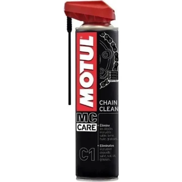 Motul C1 Chaın Clean Zincir Temizleme Spreyi 400 ml MC Care Özellikleri ile O-Ring X-Ring