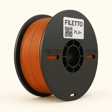 Filetto PLA+ 3D Filament – 1.75mm – 1KG – AMS Uyumlu - BAKIR