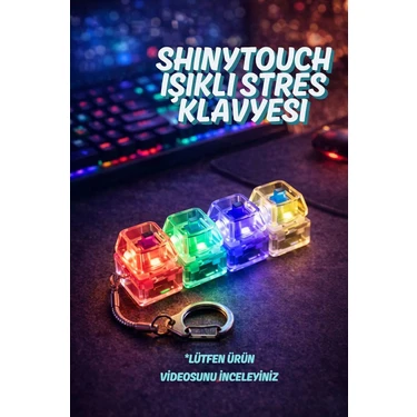 ShinyTouch Işıklı Stres Giderici Klavye