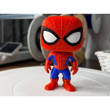 DIGIARTISAN3D Örümcek Adam Funko Pop Tarzı Figür 10 cm – Masaüstü Dekor