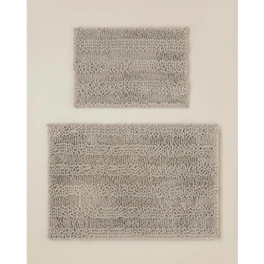 English Home Big and Tiny Kaydırmaz Taban Banyo Paspası Seti 60x90 + 40x60 cm