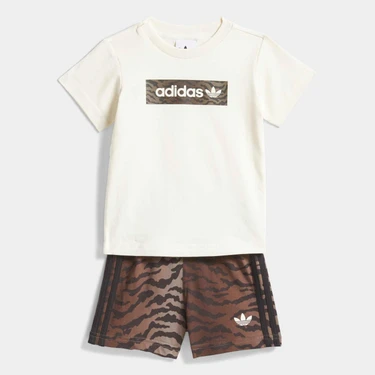 Adidas Allover Print Bebek 2'li Takım