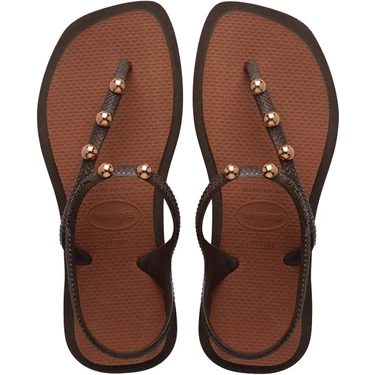 Havaianas Kahve Kadın Plaj Terliği Flash