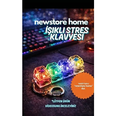 Newstore Home Işıklı Klavye-Stres Giderici
