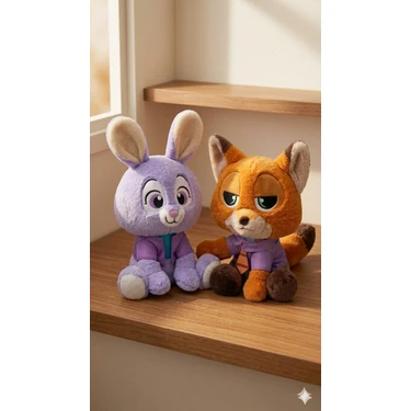 C&On Design Zootropolis Karakterleri Pelüş Seti - Karizmatik Fiyatı
