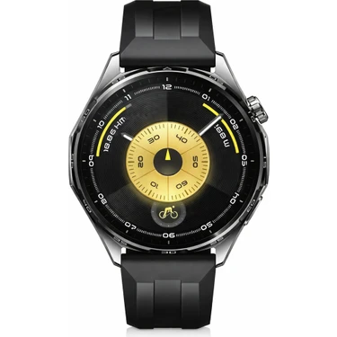 Huawei Watch Gt 6 46 mm - Siyah (21 Güne Varan Pil Ömrü, Sağlık Takibi, Bisiklet Özelliği, Ios &