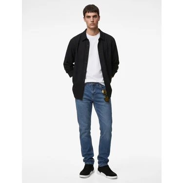 Koton Normal Bel Dar Paça Pamuklu Skinny Fit Jean Pantolon - Michael