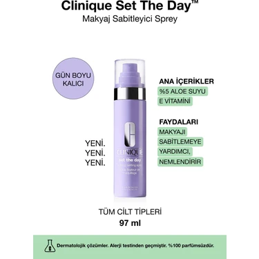 Clinique Set The Day™ Makyaj Sabitleyici