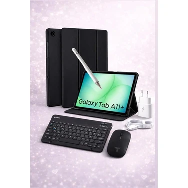 Samsung Galaxy Tab A11 Plus 8gb 256GB 11'' Ekran Gary ( KALEM HEDİYE ) Kılıf Cam Şarj Başlık