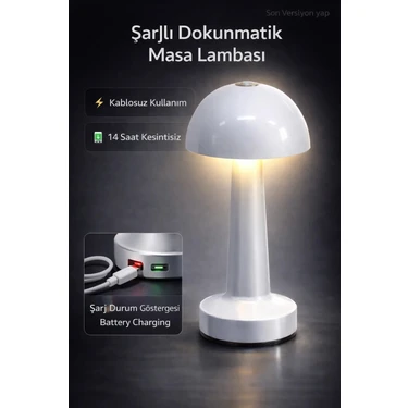 Zen Light Mantar Metal Masa