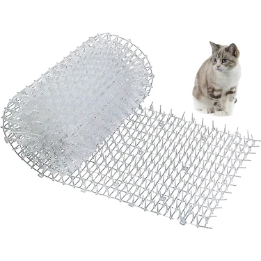 Expel Beyaz Kedi Matı 10 Parça Koruyucu Diken 2.5 Metre Ürün