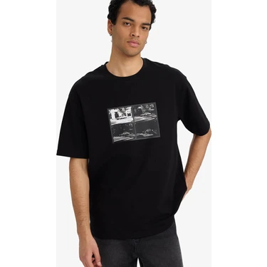 Defacto 26Y801002280 Siyah Erkek T-Shirt F9688AX/BK81 Fiyatı