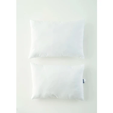 Bella Maison 50x70 cm Beyaz Mikrofiber Yastık Hafif Silikon Dolgu ile Destekleyici 2