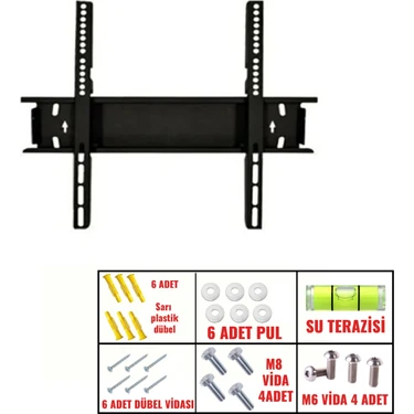 BT Bayır Teknoloji Lg Samsung Televizyon Duvar Asma Aparatı 50'' 55'' 60'' 65" 70" 75"