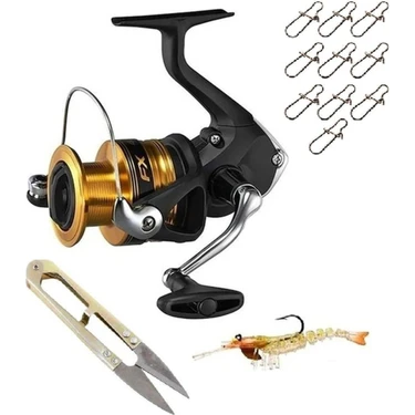 SHIMANO Fx 4000 Fc Olta Makinesi Misina ve Snap Hediyeli Balık Avı İçin İdeal