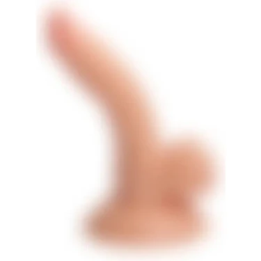 Xise Esnek ve Yumuşak Dokulu 13 cm Anal Vajinal Realistik Penis