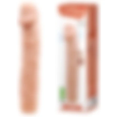 Baile Güçlü Titreşimli 23 cm Realistik Vibratör Gerçekci Penis