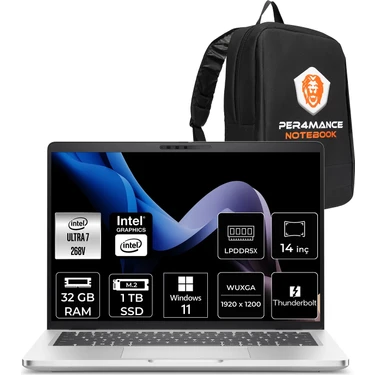 Dell Pro 14 Plus Core Ultra 7 268V Notebook 32GB RAM 1TB SSD Fiyatı