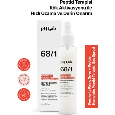 Ph Lab 100 ml Fermente Pirinç Suyu Protein Complex Saç Spreyi Sülfat ve Paraben İçermez Onarıcı