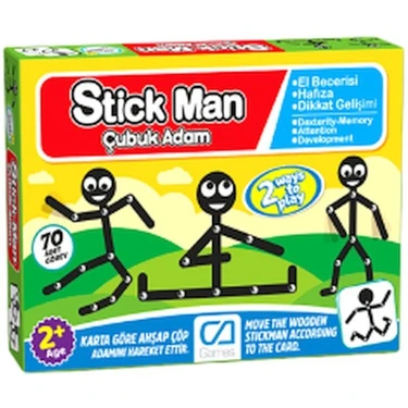 Ca Games Stıck Man Çubuk Adam Kitabı ve Fiyatı - Hepsiburada