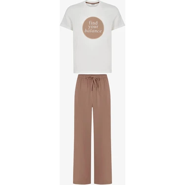 Penti Erkek Renkli Sunset Calm Pijama