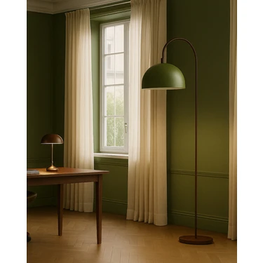 Longing Terra Verde Metal Lambader Oturma Odası & Yatak Odası & Salon