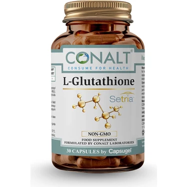 klaire labs glutathione türkiye Conalt L-Glutathione – Patentli L-Glutatyon Içeren Premium Gıda Takviyesi (30 soduim