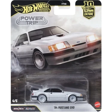 Hot Wheels Premium '84 Ford Mustang Svo Power Trip 1:64 Fiyatı