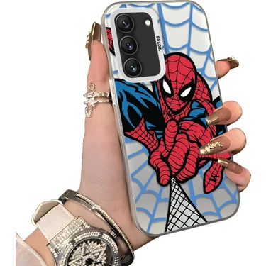 Ucuc Samsung Galaxy S22 Uyumlu Sert Akrilik Arka Silikon Kenar Lens Koruma