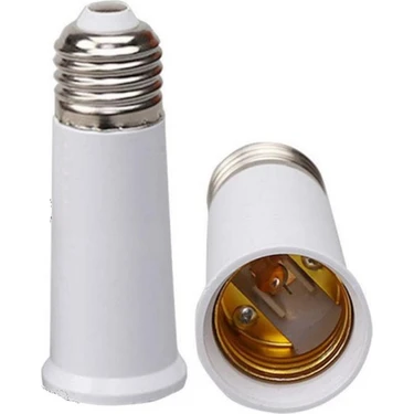Ayt Ledx DY-111 E27'DEN E27'YE Duy Uzatma Adaptörü 9.5 cm Profesyonel Ek
