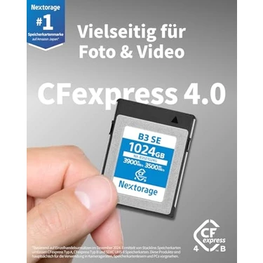Nextorage Cfexpress 4.0 Tip B Kart 256 Gb, Japon Hafıza Fiyatı