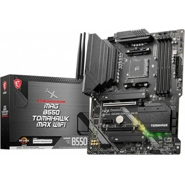 MSI Msı Mag B550 Tomahawk Max Wifi Oyun Anakartı (Amd Am4, Fiyatı